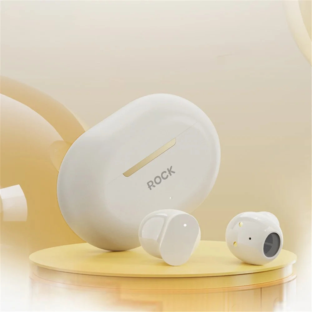 ROCK EB900 TWS Wireless Earphones Portable Stereo Music Headphones Type-C Bluetooth-compatible Earbuds - 6