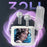 S10 Semi-in-ear Bluetooth-compatible Earphones with LED Full Color Touch Screen Charging Case, English Version - Beige - 7