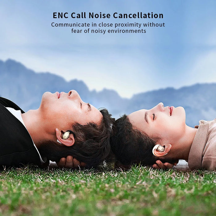 XUNDD W003 1 Pair Open-Ear Wireless Headset Waterproof Bluetooth-compatible Earphone - Black - 5