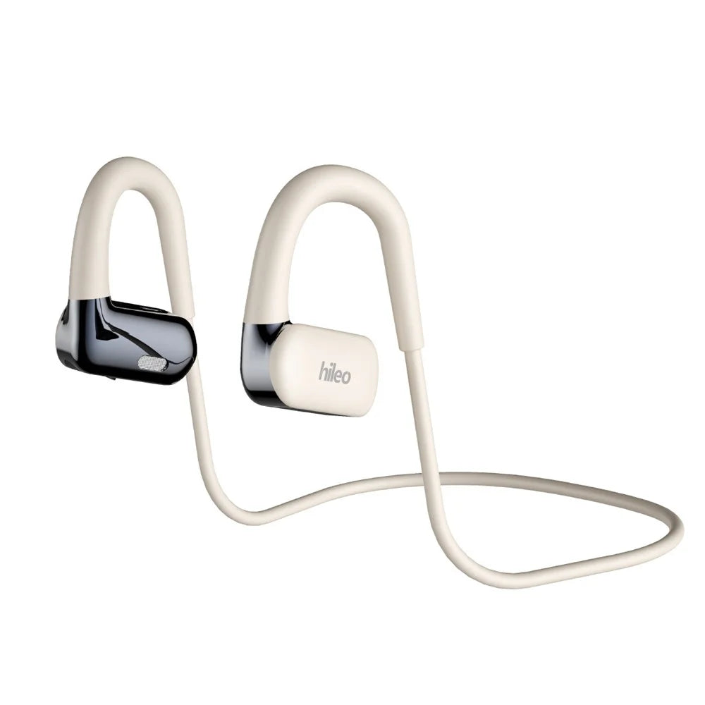 HILEO Hi77 Air Conduction Open Ear Bluetooth-compatible Headphones Sports Wireless Earphones - White - 2