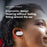 Q2 OWS Bluetooth-compatible 5.3 Earphone Bone Conduction Ear Hanging Stereo Music Headset - White+Orange - 7