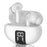M10 Multiple Languages Translation Earphones Wireless Bluetooth-compatible Smart Voice Translator Headset - White - 1