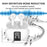 M10 Multiple Languages Translation Earphones Wireless Bluetooth-compatible Smart Voice Translator Headset - White - 6