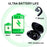 M8 144 Languages Translation Earphones Noise Reduction Smart Voice Translator TWS Bluetooth-compatible Headset - White - 6