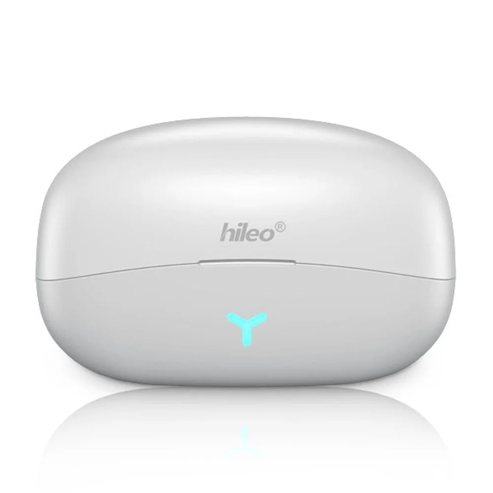 HILEO Hi82 Bluetooth-compatible Headsets Ear Clip-On Earphones Wireless Headphones - White - 5