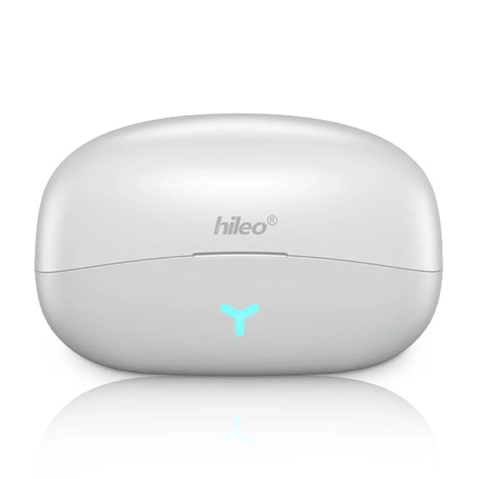 HILEO Hi82 Bluetooth-compatible Headsets Ear Clip-On Earphones Wireless Headphones - White - 5