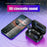 R10 In-ear Earphones Digital Display Mirror Surface Wireless Bluetooth-compatible Headphones - 3