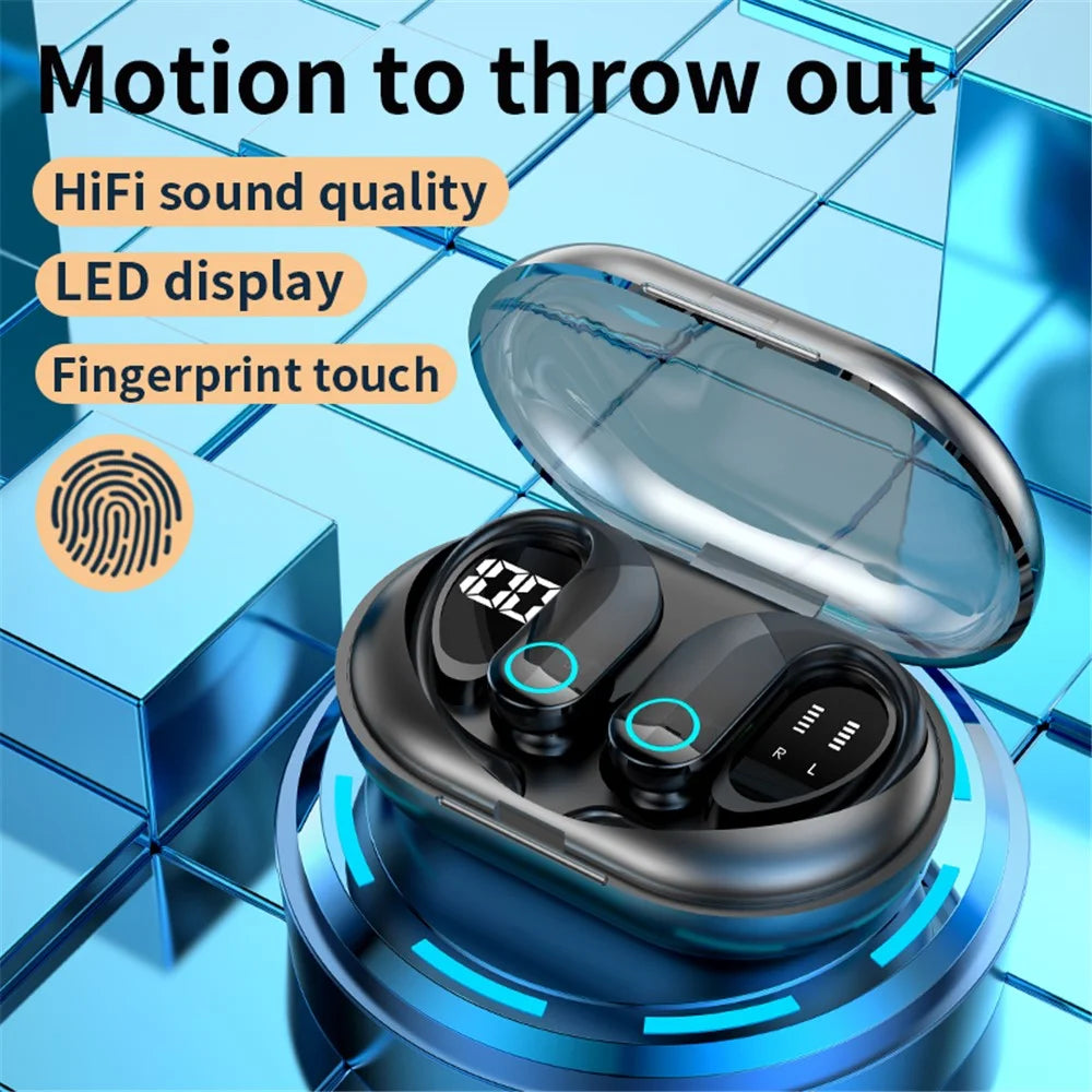 G37 ENC Noise Reduction Hook Earbuds HiFi Sound Sports Bluetooth-compatible Earphones - 2