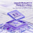 ESSAGER TWS Bluetooth-compatible Earphone HiFi Stereo Sound HD Calling Wireless Headset - Purple - 4