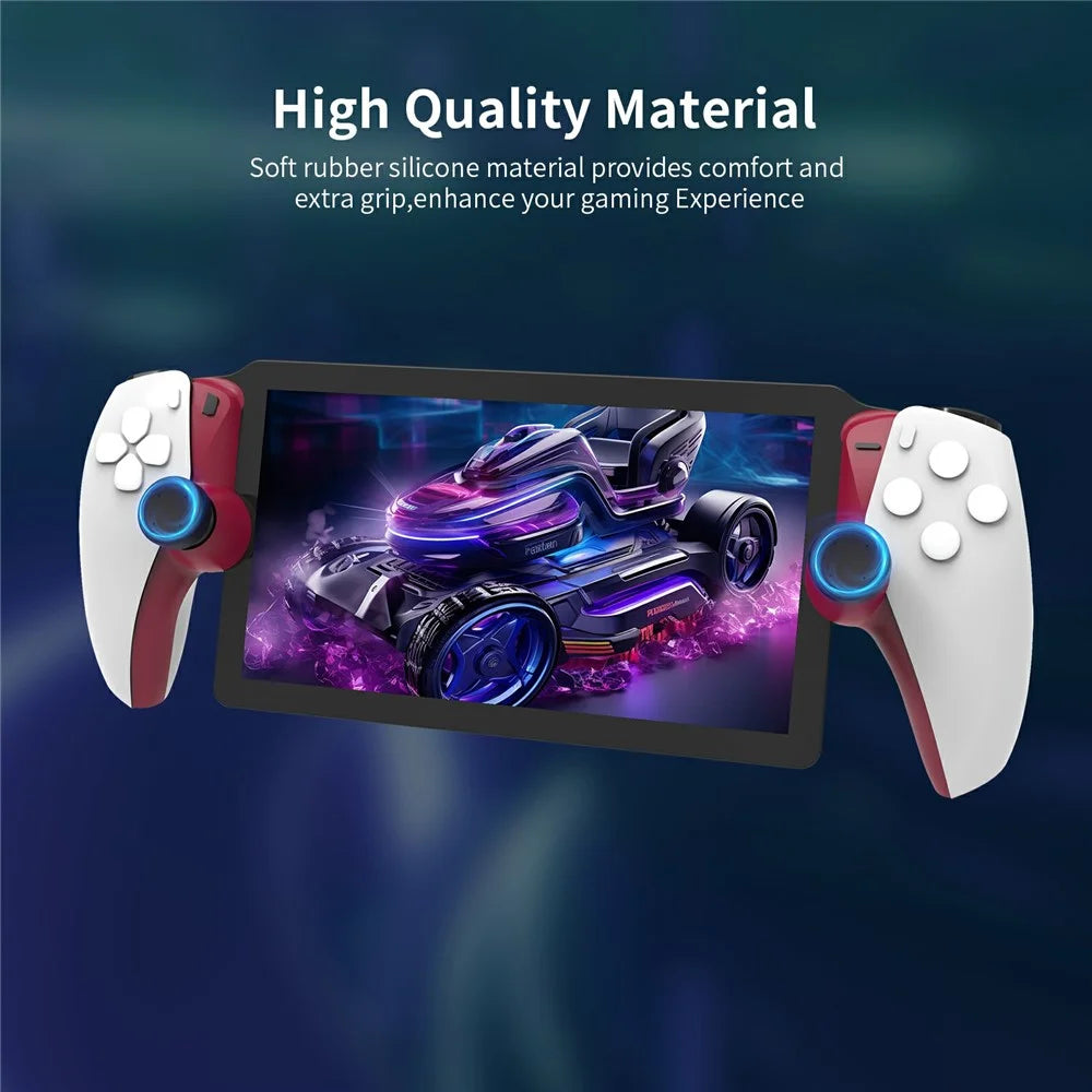 JYS JYS-P5203 For PlayStation Portal 2Pcs Joystick Protective Strip with Rocker Caps - Red - 6