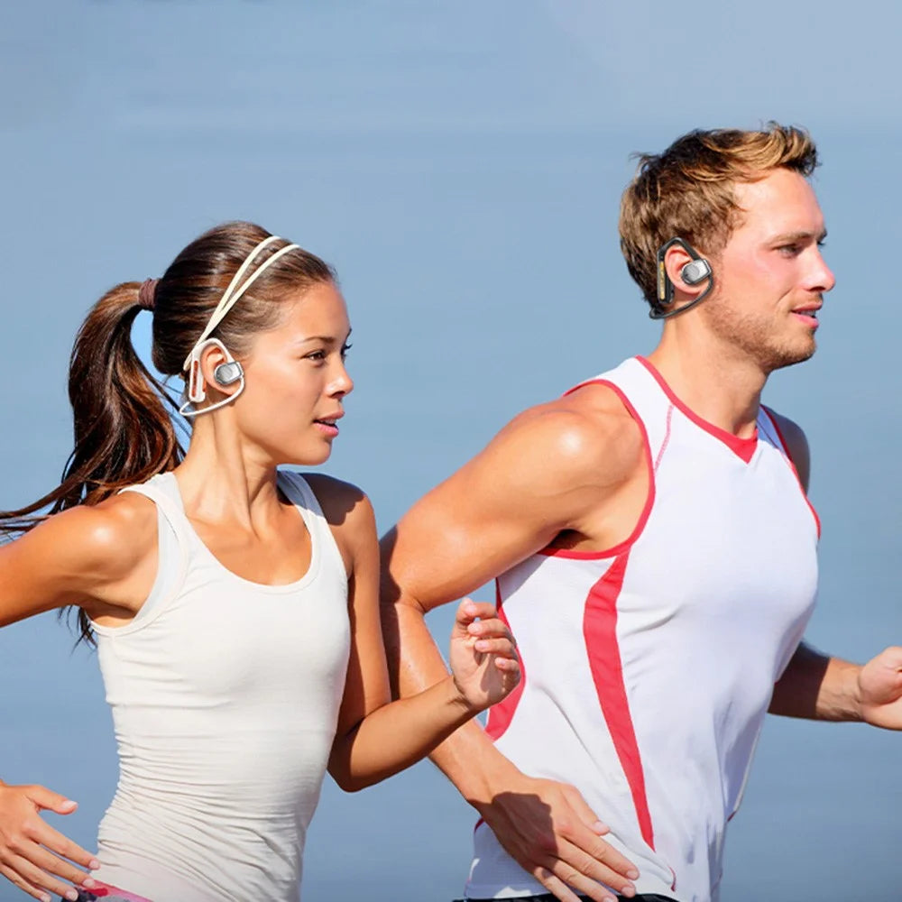 WEKOME Beluga G1 ENC Noise Reduction Bluetooth-compatible Headphones Open Ear Wireless Neckband Earphone - Orange - 5