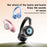 YESIDO EP06 Kids Wireless Bluetooth-compatible Stereo Music Headphone Children Head-mounted Headset - Black - 2