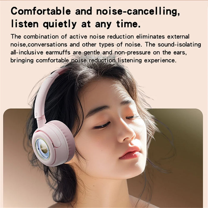 YESIDO EP06 Kids Wireless Bluetooth-compatible Stereo Music Headphone Children Head-mounted Headset - Black - 7