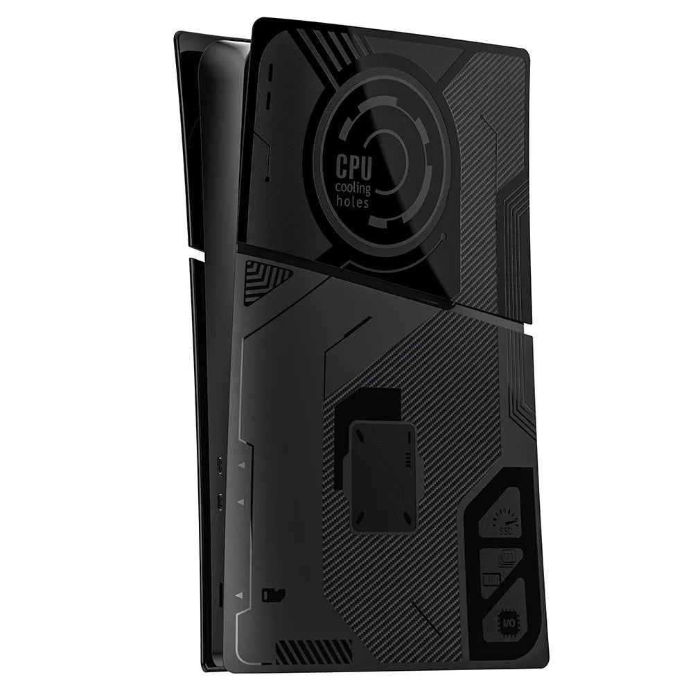 Slim PC Shell for Sony PS5 Slim Optical Drive / Digital Version Dust-Proof Protective Case - 1