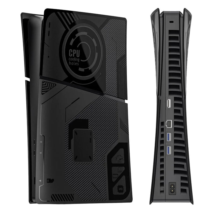 Slim PC Shell for Sony PS5 Slim Optical Drive / Digital Version Dust-Proof Protective Case - 3