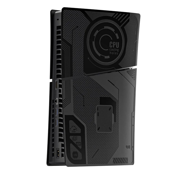 Slim PC Shell for Sony PS5 Slim Optical Drive / Digital Version Dust-Proof Protective Case - 4