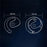 Coconut Ball Design TWS Bluetooth-compatible Earphone Bone Conduction Ear Hanging Stereo Music Headset - Purple - 6