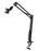 Extendable Recording Microphone Holder Suspension Boom Scissor Arm Stand with Mic Clip Table Mounting Clamp - 1