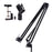 Extendable Recording Microphone Holder Suspension Boom Scissor Arm Stand with Mic Clip Table Mounting Clamp - 2