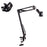 Extendable Recording Microphone Holder Suspension Boom Scissor Arm Stand with Mic Clip Table Mounting Clamp - 5