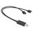 Charger Cable for Nintendo Switch OLED Joy-Con Controller 2 in 1 Gamepad USB Power Cord - 1