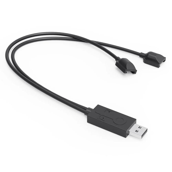Charger Cable for Nintendo Switch OLED Joy-Con Controller 2 in 1 Gamepad USB Power Cord - 1