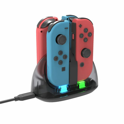 HONSON HS-SW116 Controller Charger for Nintendo Switch Joy-Con LED Indicator Charging Dock Station - 2