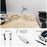 SYNTECH M32C1-5 5M VR Headset Charging Cable for Meta Quest 3S / 3 / 2 Fast Charging Cord 18W USB 3.0 - White - 5