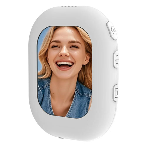 T3 Mini Wireless Phone Screen Mirroring Device Magnetic Selfie Camera Viewer for Android iOS - White - 1