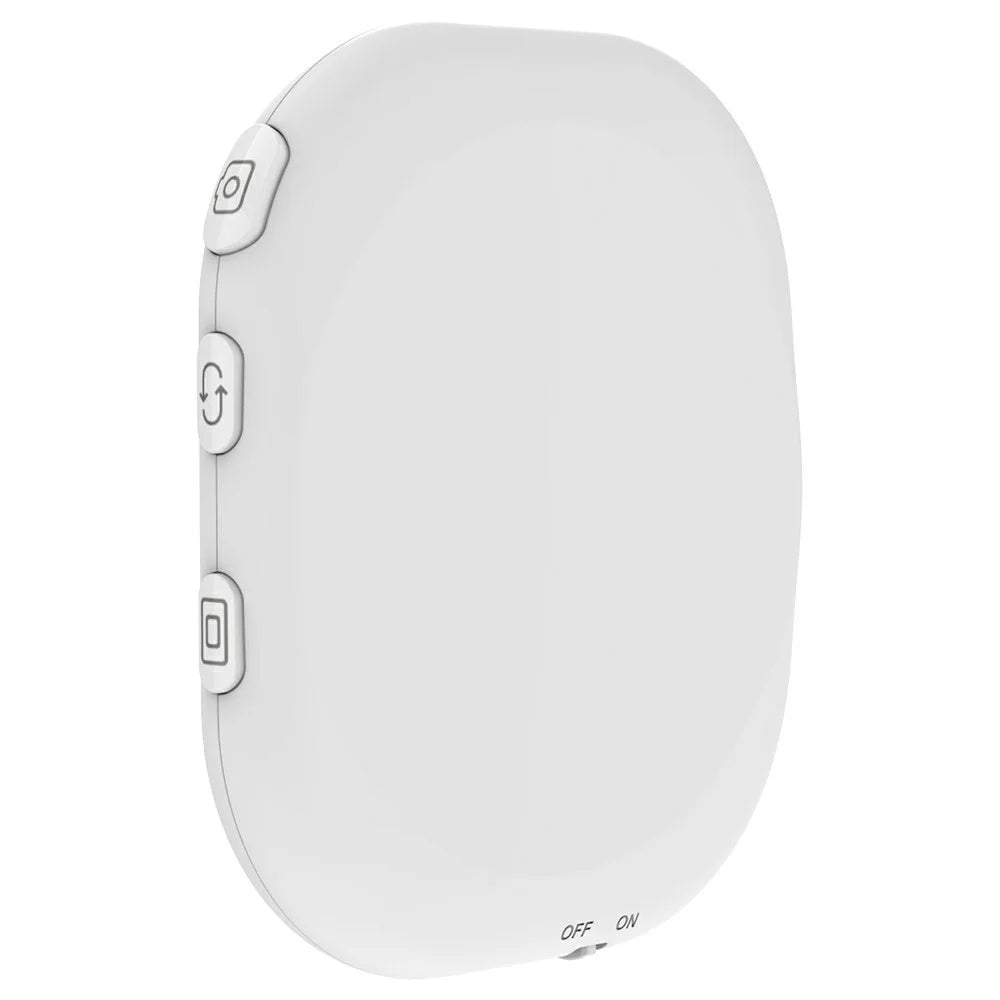 T3 Mini Wireless Phone Screen Mirroring Device Magnetic Selfie Camera Viewer for Android iOS - White - 2