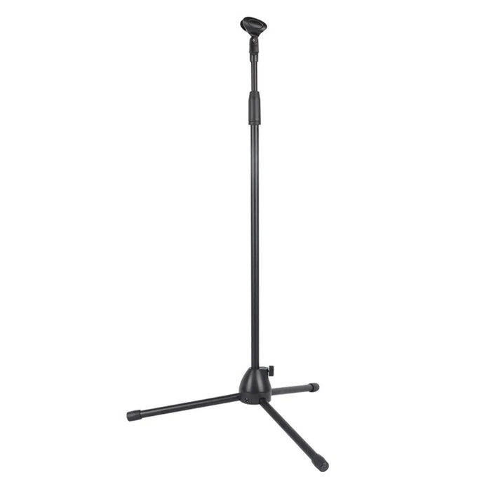 XLY-102 Microphone Stand Tripod Telescopic Height 140cm Mic Stands Holder for Performance, Karaoke Singing, Speech - 1