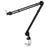 HSP38 104cm Adjustable Microphone Clip Holder Desktop 3 / 8 Inch Screw Connector Mic Bracket Mount Clamp - Black - 1