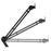 HSP38 104cm Adjustable Microphone Clip Holder Desktop 3 / 8 Inch Screw Connector Mic Bracket Mount Clamp - Black - 5