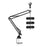HSP19 360 Degree Rotation Microphone Boom Arm Stand Cantilever Bracket Adjustable Suspension Mic Stand - 2