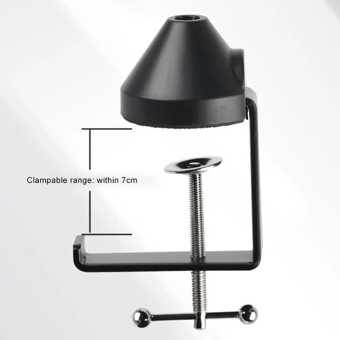 HSP19 360 Degree Rotation Microphone Boom Arm Stand Cantilever Bracket Adjustable Suspension Mic Stand - 7