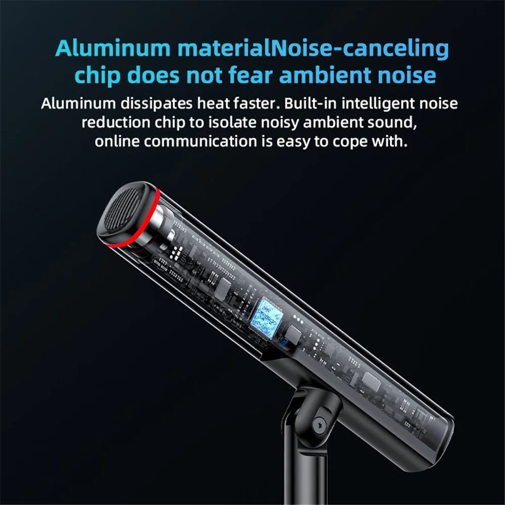 YESIDO KR18 360-Degree Omnidirectional Microphone Noise Reduction Mic for Online Meeting Lesson - 4