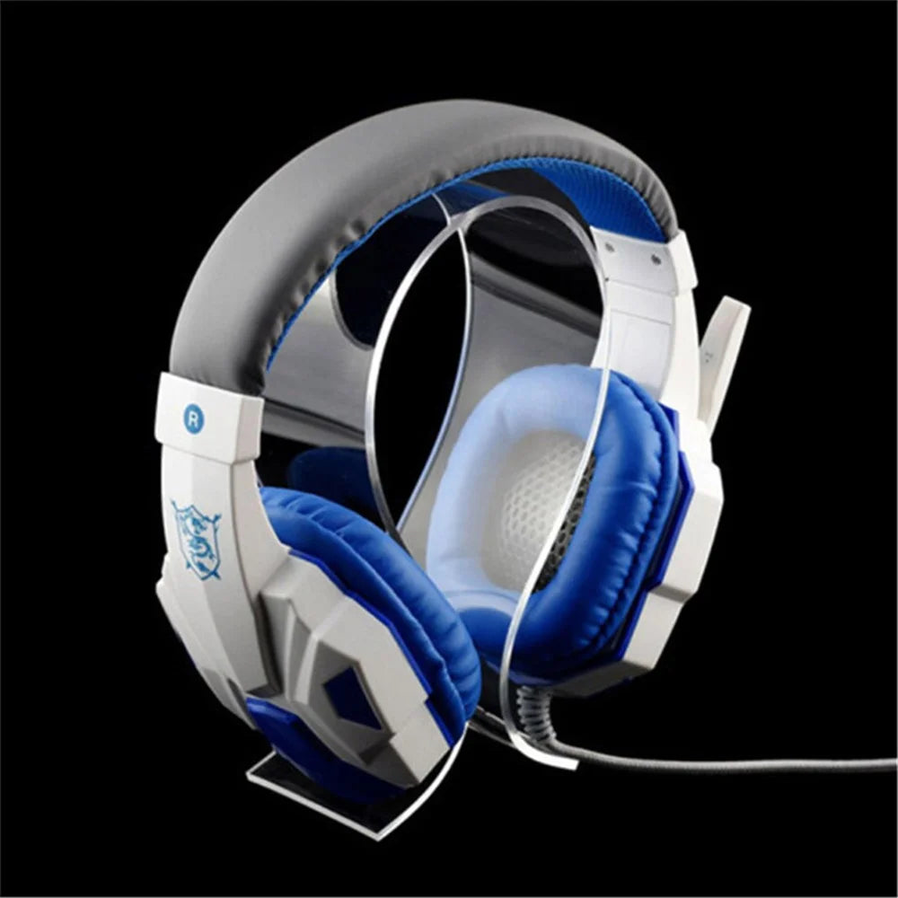 Crystal Acrylic Headphone Display Stand - Transparent - 4