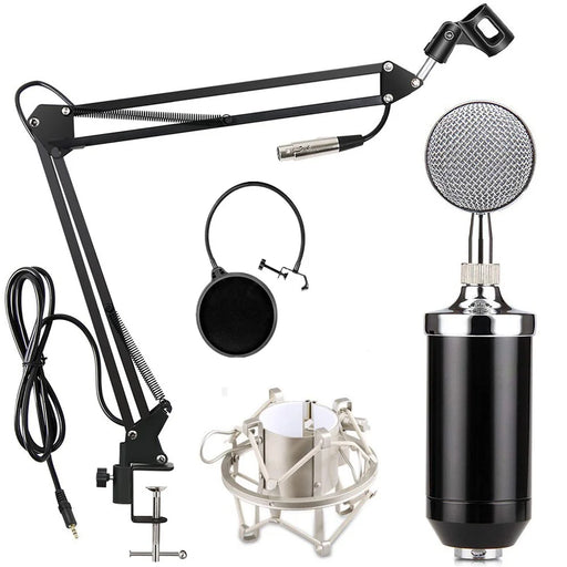 BM-3000 Condenser Microphone Kit Professional Vocal Studio Recording Mic for Streaming Chatting - 1