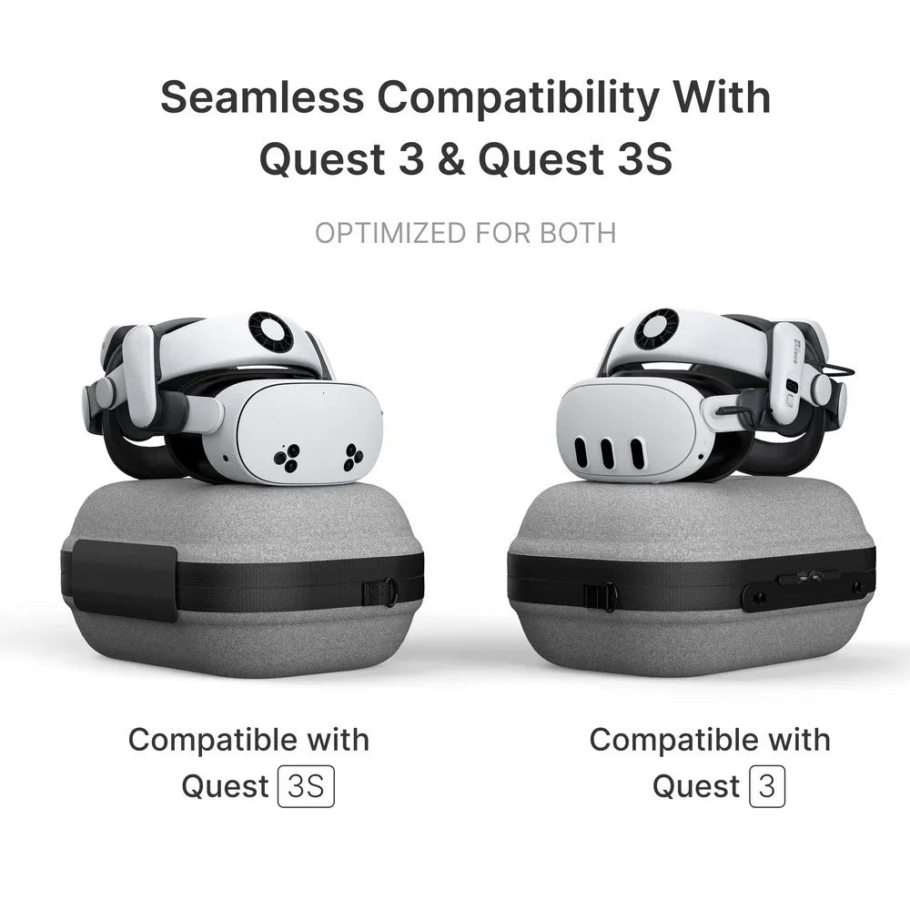 BOBOVR C3 For Meta Quest 3 / Quest 3S Carrying Bag Hard Shell Storage Case VR Accessory - 7