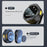 J6 Outdoor Live Streaming Noise Reduction Wireless 2.4G Lavalier Microphone, 2 Mic + 1 Receiver - Type-C Interface - 4
