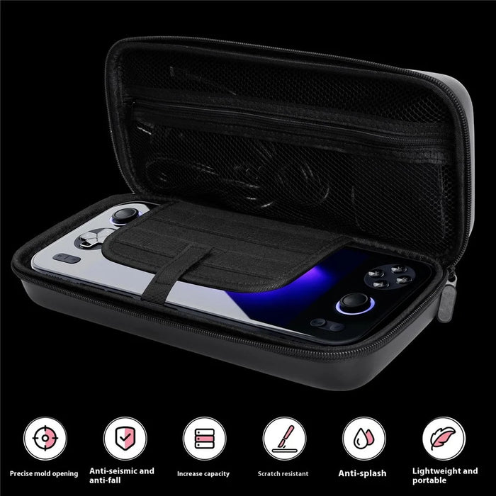 For AYANEO Pocket S Storage Bag Handbag EVA Handheld Game Console Hard Shell Bag - 4