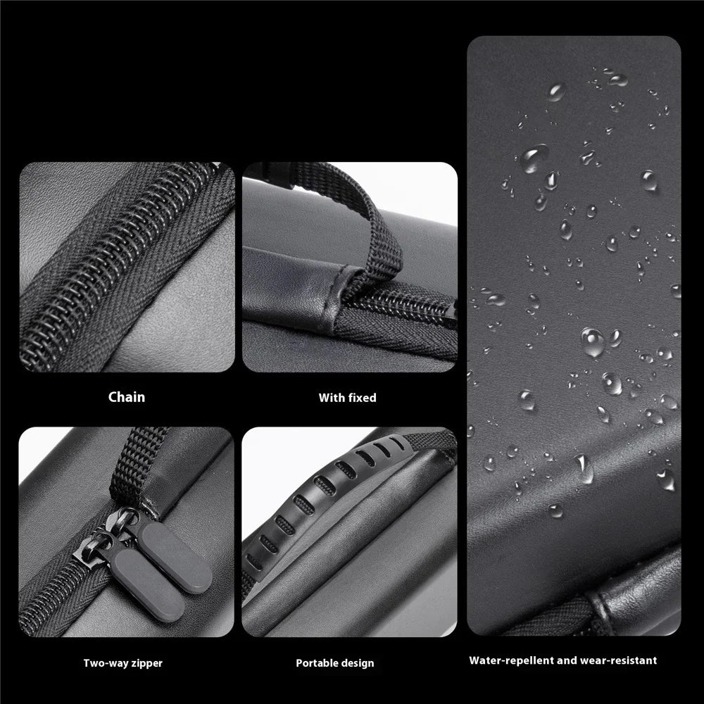 Carrying Case for Asus ROG Ally X Game Console and Accessories Shockproof EVA Handheld Case - Black - 6