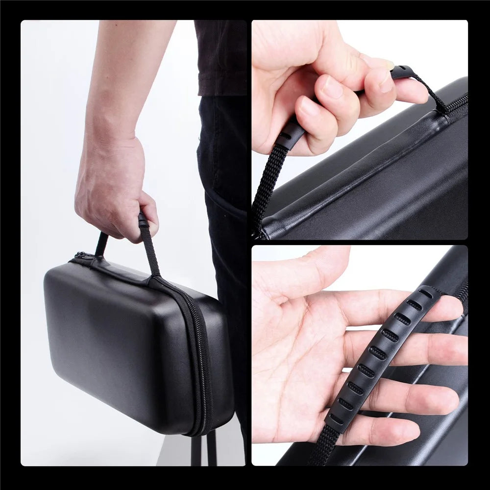 Carrying Case for Asus ROG Ally X Game Console and Accessories Shockproof EVA Handheld Case - Black - 7