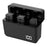 R9 Live Streaming Noise Reduction Wireless Lavalier Microphone, 2 Mic + 1 Receiver - Type-C Plug - 4