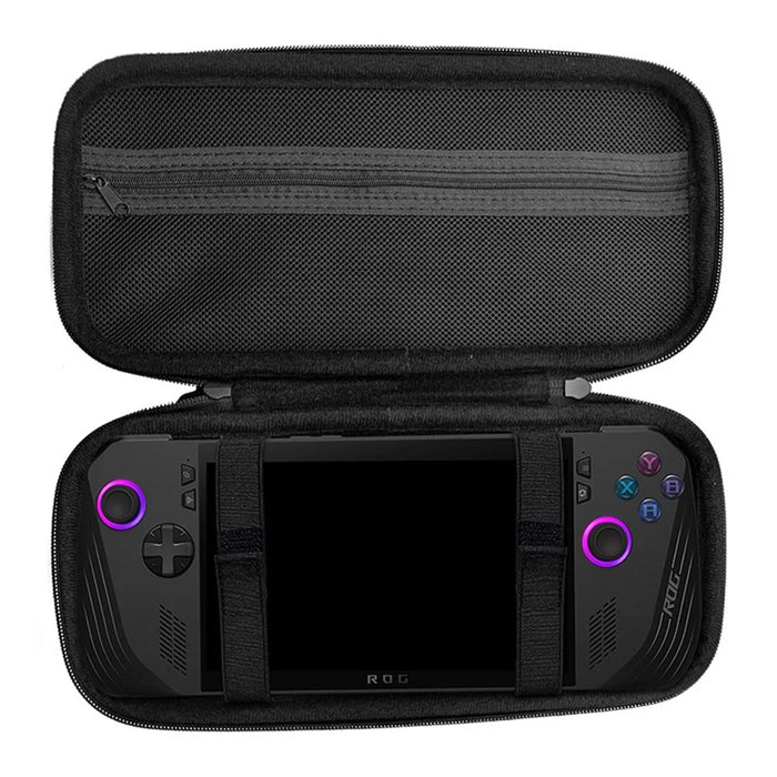 For Asus ROG Ally X Carrying Case Hard EVA Game Travel Storage Holder with Mesh Pocket - 7