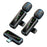 H63 2.4G Wireless Lavalier Microphone for Smartphones Live Streaming Noise Reduction Mic , 2 Transmitter + 1 Receiver - Type C Connector - 1