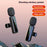 H65 3 In 1 iP  /  Type C  /  3.5mm 2.4G Wireless Lavalier Microphone Noise Reduction Mic , 2 Transmitter + 1 Receiver - 5
