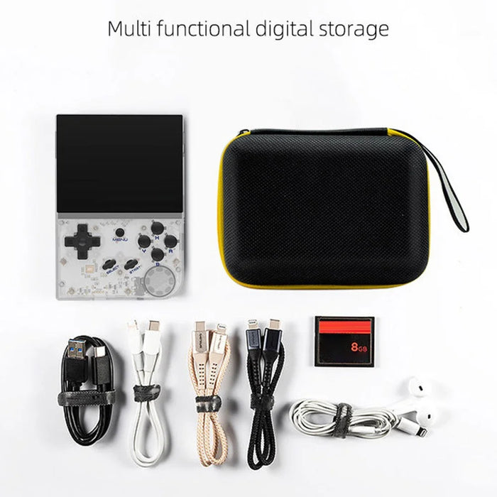 Game Console Storage Bag for Miyoo Mini Plus / ANBERNIC RG35XX / RG353VS EVA Carrying Case - 4