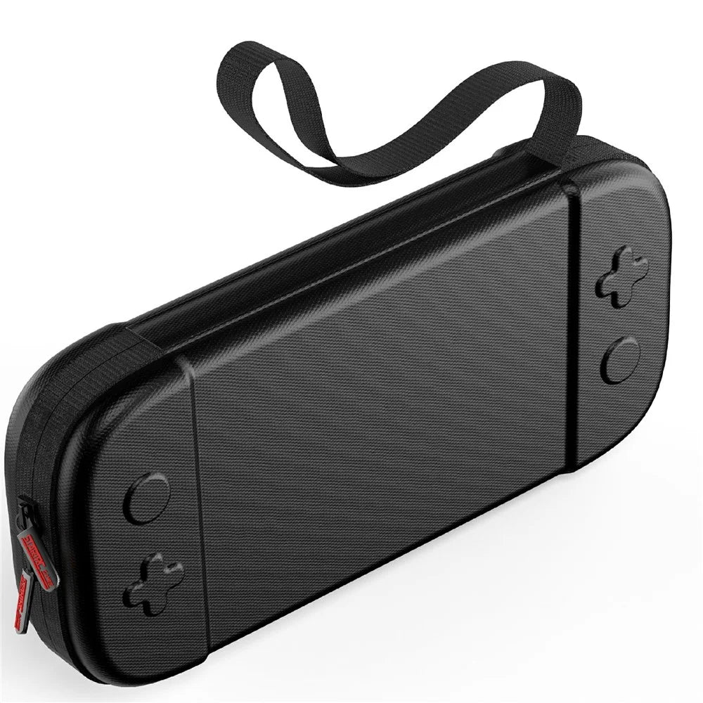 STARTRC GAMES For Nintendo Switch 2 Storage Bag Game Console Nylon Portable Bag Scratch Resistant - Black - 2