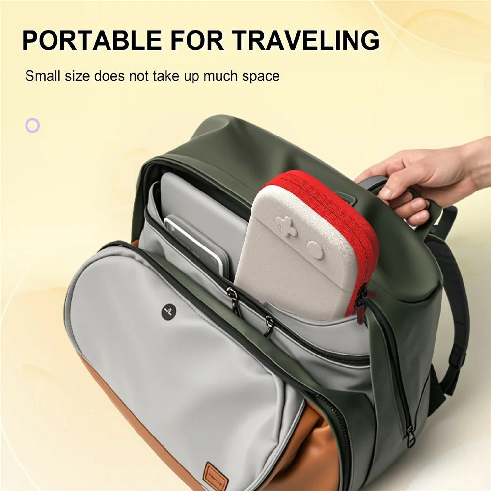 STARTRC GAMES For Nintendo Switch 2 Storage Bag Game Console Nylon Portable Bag Scratch Resistant - Black - 7